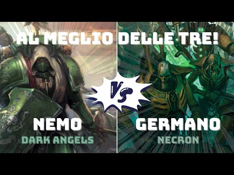 AL MEGLIO DELLE TRE - Dark Angels VS Necrons | BATTLE REPORT ITA