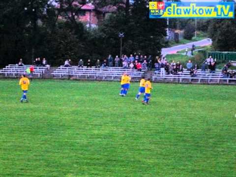 MKS Sławków - Jedność Strzyżowice 5-1 (5-1 Grzebyk)