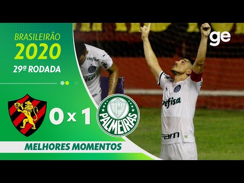 SPORT 0 X 1 PALMEIRAS | ELHORES MOMENTOS | 29ª RODADA BRASILEIRÃO 2020 | ge.globo