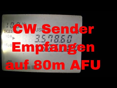 Empfang des CW Senders - eflose #673