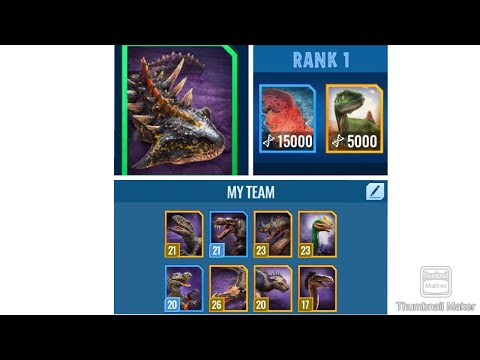 JWA Antarctovenator Season Diplocaulus Gen 2 & Concavenator Tournament 2