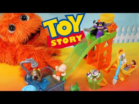 Toy Story Cambiadores de color y diapositivas n Surprise Playset Color Shifters Disney Pixar