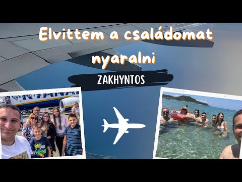 REPÜLŐ ÉS TENGER FELAVATÁS | Elvittem a családomat nyaralni | Meghatódtak a tenger láttán