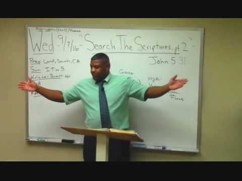 10) Gospel of JOHN survey (5:31-6:21) "Search the Scriptures" Part 2 Ron Knight