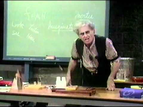 Julius Sumner Miller 09 HHOF - Newton's First Law/Center of Gravity