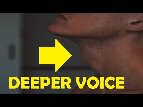 how to get a deeper voice permanently in 1 minute