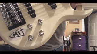 Video thumbnail for Carvin H50N pickups - 1992 Carvin LB76 6 string bass guitar - demonstration by Dave Turner - Theatre Bassist