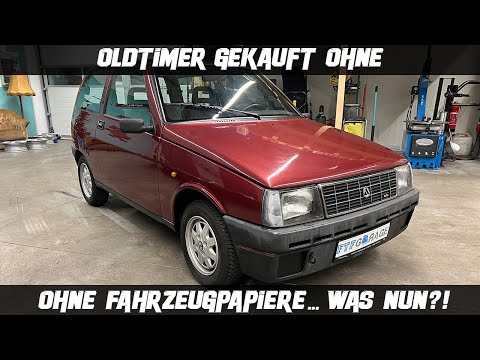 Oldtimer gekauft ohne Fahrzeugpapiere !? | Was NUN???| Y10 Turbo von Marco Degenhardt/@Halle77