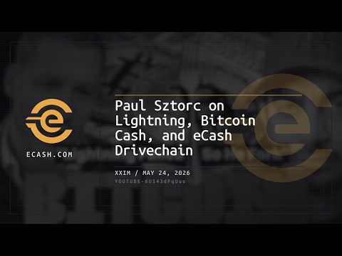 Paul Sztorc with XXIM: Drivechain, eCash, and Why Lightning Failed