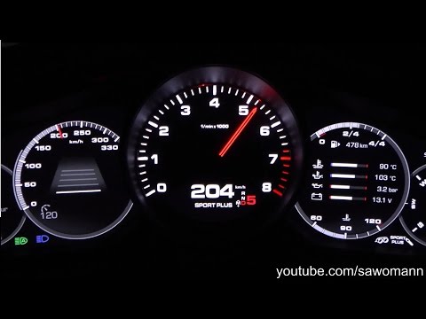 2017 Porsche Panamera 4S 440 HP 0-100 km/h, 0-100 mph & 0-200 km/h Acceleration