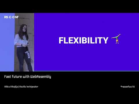 Milica Mihajlija | Fast future with WebAssembly | RSCONF 2019