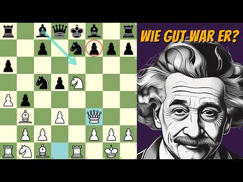 Albert Einsteins letzte dokumentierte Schachpartie (vs. Oppenheimer)