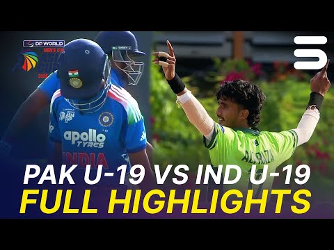 Full Highlights | Pakistan U-19 vs India U-19 | Final | Asia Cup Men's U-19 | ZI1S