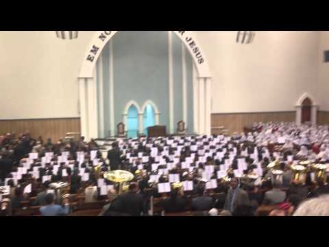 Hino 404 - Por fé, recebe o grande Mestre