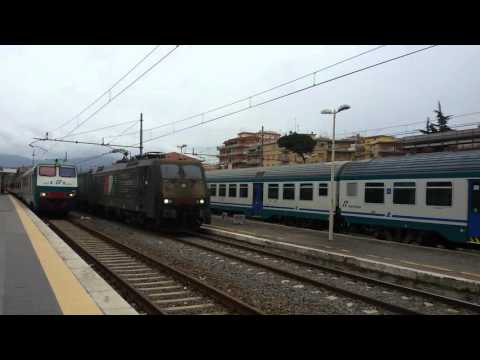 E189 cfi titolare del MRS Piedimonte-Terni-Cavatigozzi in transito a Ciampino