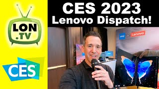 Bonus CES 2023 Dispatch! New Lenovo Products: Dual Screen Laptop, E-ink ThinkBook and more!