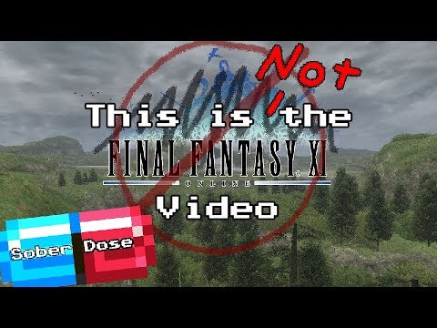 This is not the Final Fantasy XI video - SoberDose