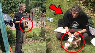 The workers offered this homeless man a job and were soon astonished to see what he was doing