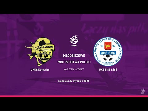 Skrót meczu: UKKS Katowice - UKS SMS Łódź | MMP U17 Kobiet 2025