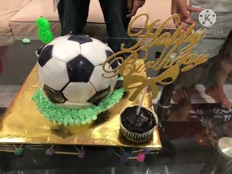 Home made Football cake