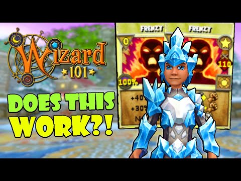 Wizard101 Max Ice PvP: USING FRENZY IN PVP FOR THE FIRST TIME!