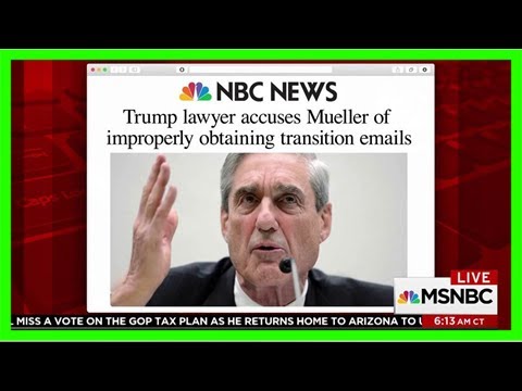 Did special counsel mueller make a misplay with trump...