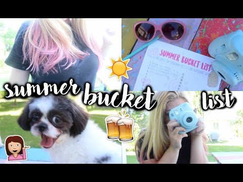 Summer Bucket List - 50 IDEAS!