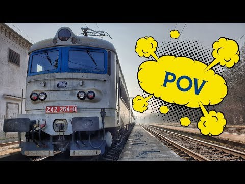 POV of Czech Train driver: Blansko - Březová nad Svitavou [4K] + English subtitles