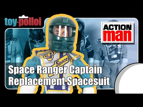 Vintage Action Man Space Ranger Captain Repro Spacesuit - Toy Polloi