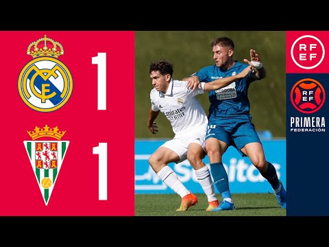 RESUMEN #PrimeraFederación | Real Madrid Castilla 1-1 Córdoba CF | Grupo 1 | Jornada 7