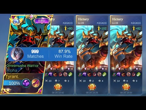 ALPHA PERFECT BUILD FOR INFINITE TRUE DAMAGE!! ( even tank can't survive )
