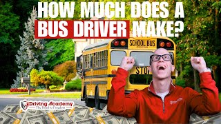 HOW MUCH DO SCHOOL BUS DRIVERS MAKE WHY YOU SHOULD BE DRIVING A SCHOOL BUS IN 2025 #CLASSB