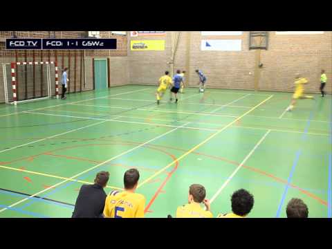 FCD / 't Sportcafé 1 - GS '80 / De Waggel 2 (4 - 5) samenvatting 22-03-2013