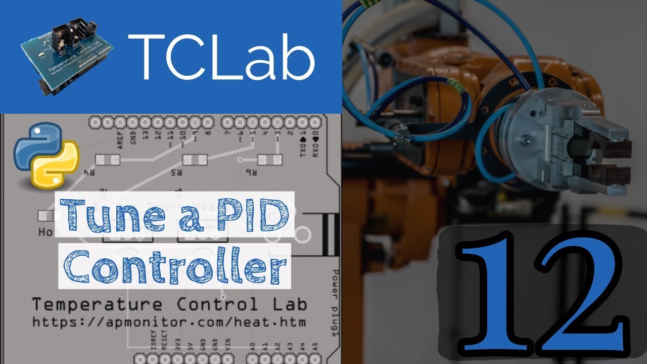 TCLab: PID Control Simulator and Tuning