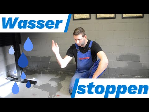 Groundwater in the basement: Quick solution from inside DIY (emergency solution)