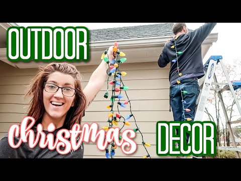 Outdoor Christmas Decorate With Me | Outside...