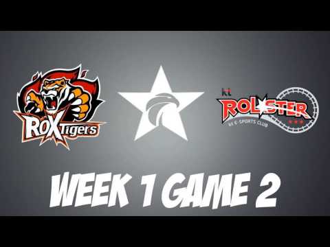 ROX vs KT | GAME 2 | LCK Spring 2017 |  Highlights