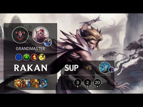 Rakan Support vs Zilean - EUW Grandmaster Patch 10.23