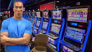 I Found an Entire Wall of Buffalo Slots to Play in a Vegas Casino