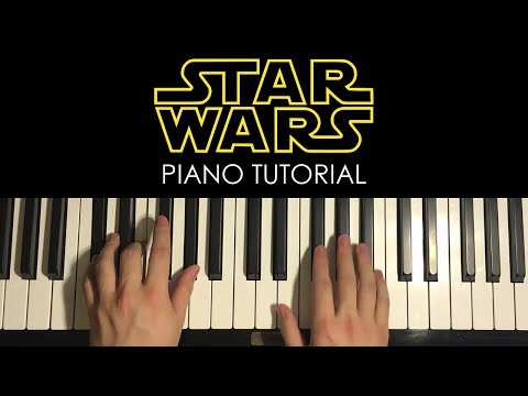 How To Play - STAR WARS Main Theme (PIANO TUTORIAL LESSON)
