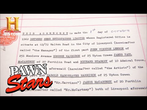 ポーン・スターズ 7-FIGURE ASKING for Piece of Rock 'N Roll History (Season9) ｜ヒストリー (Pawn Stars: 7-FIGURE ASKING for Piece of Rock 'N Roll History (Season 9) | History)