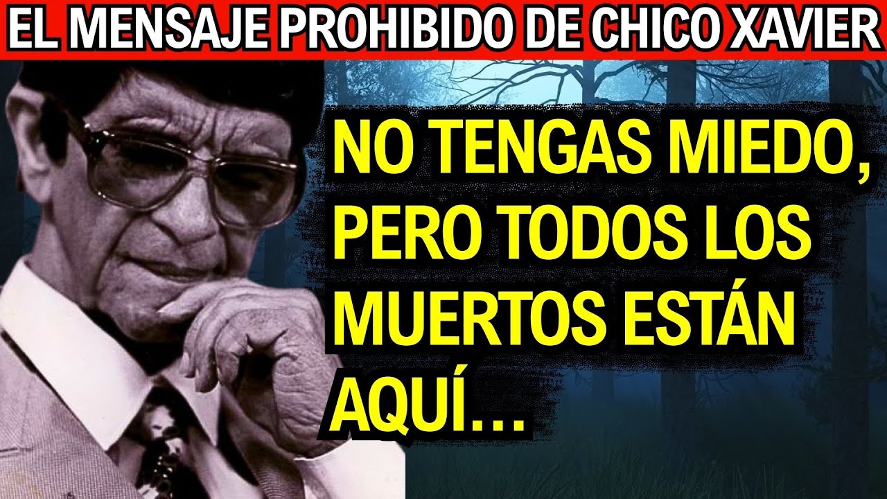 Chico Xavier no se atrevió a publicar esto: reveló el secreto de la vida después de la muerte