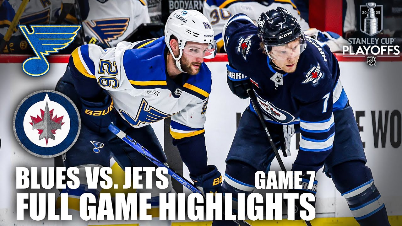 Game 7 🚨 St. Louis Blues vs. Winnipeg Jets | Full Game Highlights | ESPN NHL
