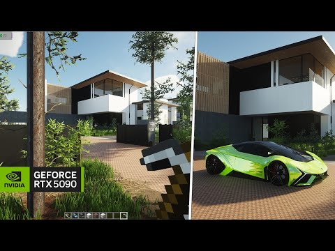 OK.. This is not Minecraft anymore! Ultimate Immersion Mod | RTX 5090 | 4K