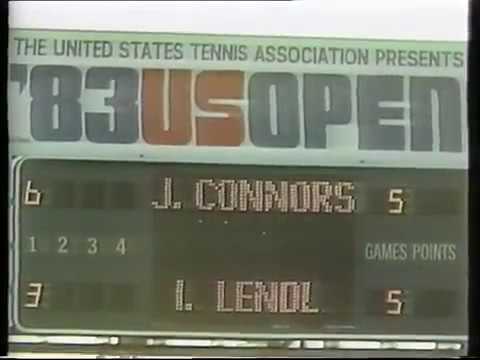 Jimmy Connors vs Ivan Lendl US Open '83