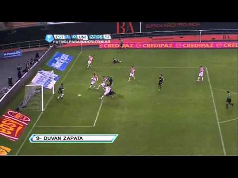 Gol Zapata Estudiantes 1 Unión 0 Torneo Final 2013 Fecha 13 - GolesYa.com
