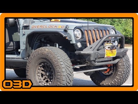 Part One: Disassembly - Reid Racing Knuckles and TMR Customs 2.5 Ton Jeep JK Steering Kit Install