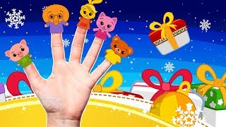 La Familia Dedo De Navidad  ♫ Canciones Infantiles ♫ Plim Plim