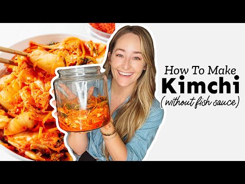 How To Make Kimchi (Without Fish Sauce!)