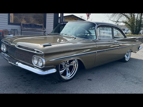 Test Drive 1959 Chevrolet Biscayne SOLD $34,900 Maple Motors #3331
